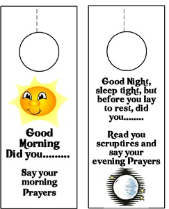 Door Hangers and Reminder Cards – The Idea Door